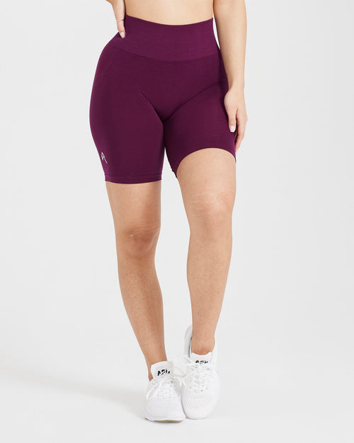 Oner Modal Effortless Seamless Cycling Shorts | Ripe Fig