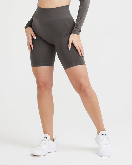 Oner Modal Effortless Seamless Cycling Shorts | Deep Taupe