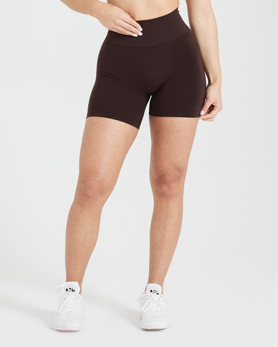 Effortless Seamless Shorts | 70% Cocoa