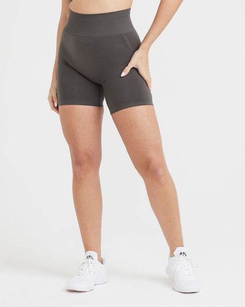 Oner Modal Effortless Seamless Shorts | Deep Taupe