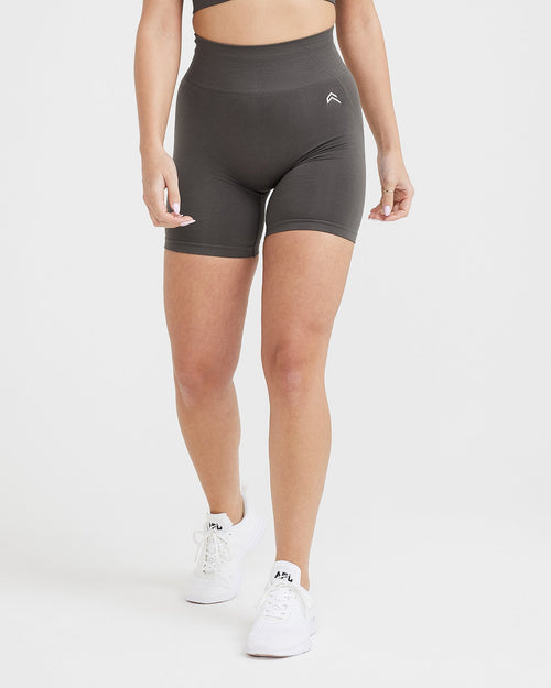 Oner Modal Effortless Seamless Shorts | Deep Taupe